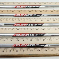 True Temper Elevate 95 S 95G Stiff 36.25"-38.25" 5Pcs Iron Shaft Set .370 823729