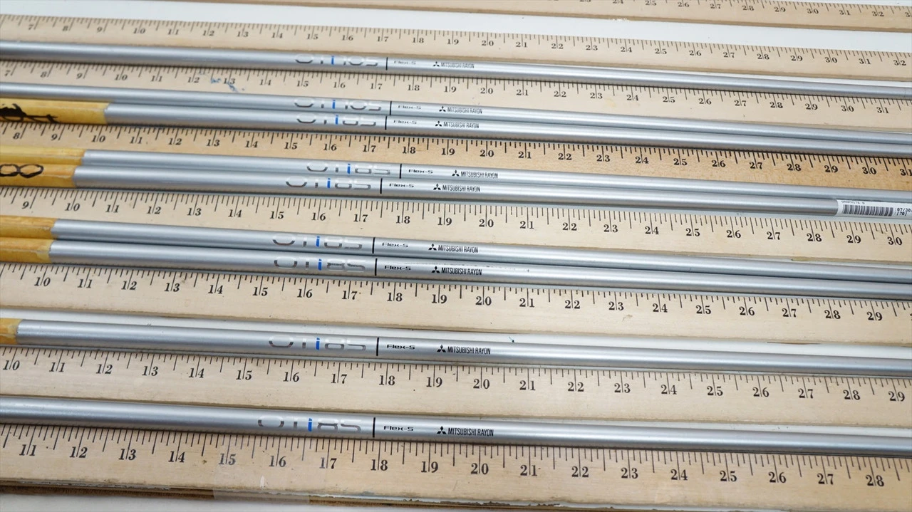 Mitsubishi Oti 85 PLL 85G Stiff 33.5"-37.5" 9pc Iron Shaft Set .370 925947 3 Mitsubishi Oti 85 PLL 85G Stiff 33.5"-37.5" 9pc Iron Shaft Set .370 925947