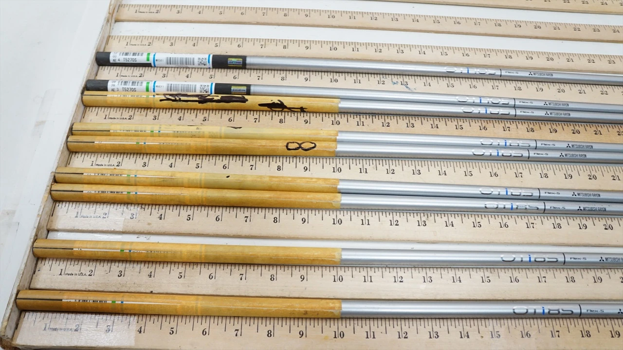 Mitsubishi Oti 85 PLL 85G Stiff 33.5"-37.5" 9pc Iron Shaft Set .370 925947 4 Mitsubishi Oti 85 PLL 85G Stiff 33.5"-37.5" 9pc Iron Shaft Set .370 925947 - Image 2