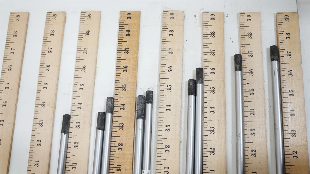 Mitsubishi Oti 85 PLL 85G Stiff 33.5"-37.5" 9pc Iron Shaft Set .370 925947 5 Mitsubishi Oti 85 PLL 85G Stiff 33.5"-37.5" 9pc Iron Shaft Set .370 925947 - Image 3