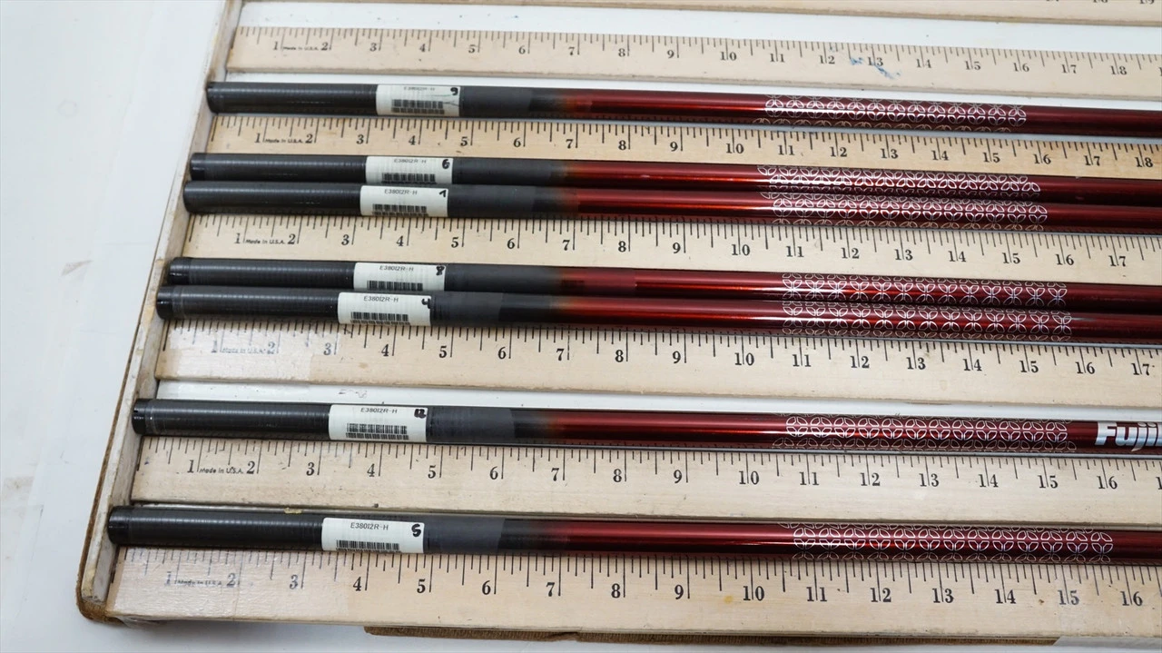 New Fujikura 380I 80G Regular 40.5" 7pc Iron Shaft Set .370 927417 4 New Fujikura 380I 80G Regular 40.5" 7pc Iron Shaft Set .370 927417 - Image 2