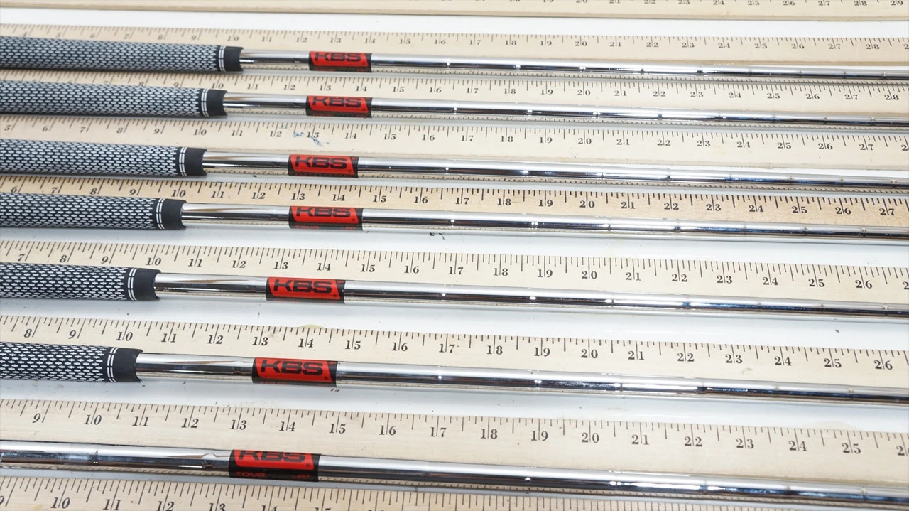 Kbs Tour 125 S Stiff 34"-37" 7pc Iron Shaft Set .355 955466 3 Kbs Tour 125 S Stiff 34"-37" 7pc Iron Shaft Set .355 955466