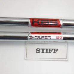 Kbs S-Taper 120 120g Stiff 32.75"-37" 9pc Iron Shaft Set .355 Taper 975945 -taylormade shop 00975945 4 51464.1654192070