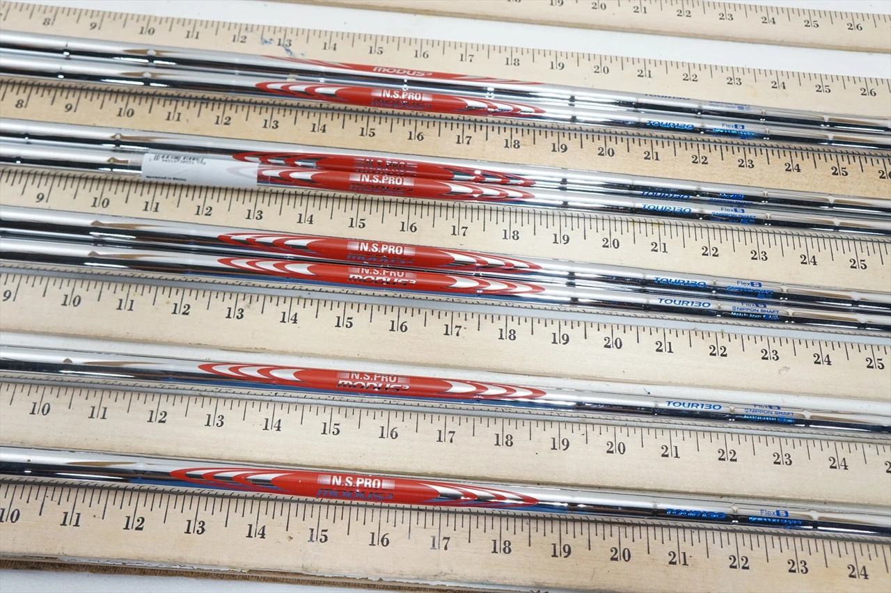 Nippon N.S.Pro Modus3 Tour 130 Stiff 34"-37" 8pc Iron Shaft Set Pulls 1010091 3 Nippon N.S.Pro Modus3 Tour 130 Stiff 34"-37" 8pc Iron Shaft Set Pulls 1010091