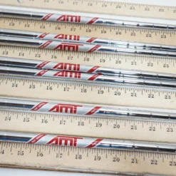 True Temper Dynamic Gold Amt Red S300 34"-37" 7pc Iron Shaft Set Pulls 1014671