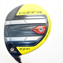 Cobra King F9 Speedback Black/Yellow 14.5 3 Fairway Wood Stiff Mint Left Hand Lh
