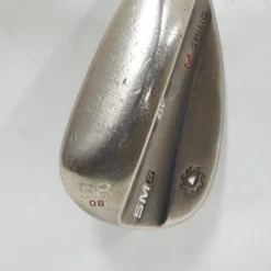 Titleist Vokey Sm6 Steel Grey Wedge 58-8 M-Grind Stiff Dynamic Gold 1030986 Good
