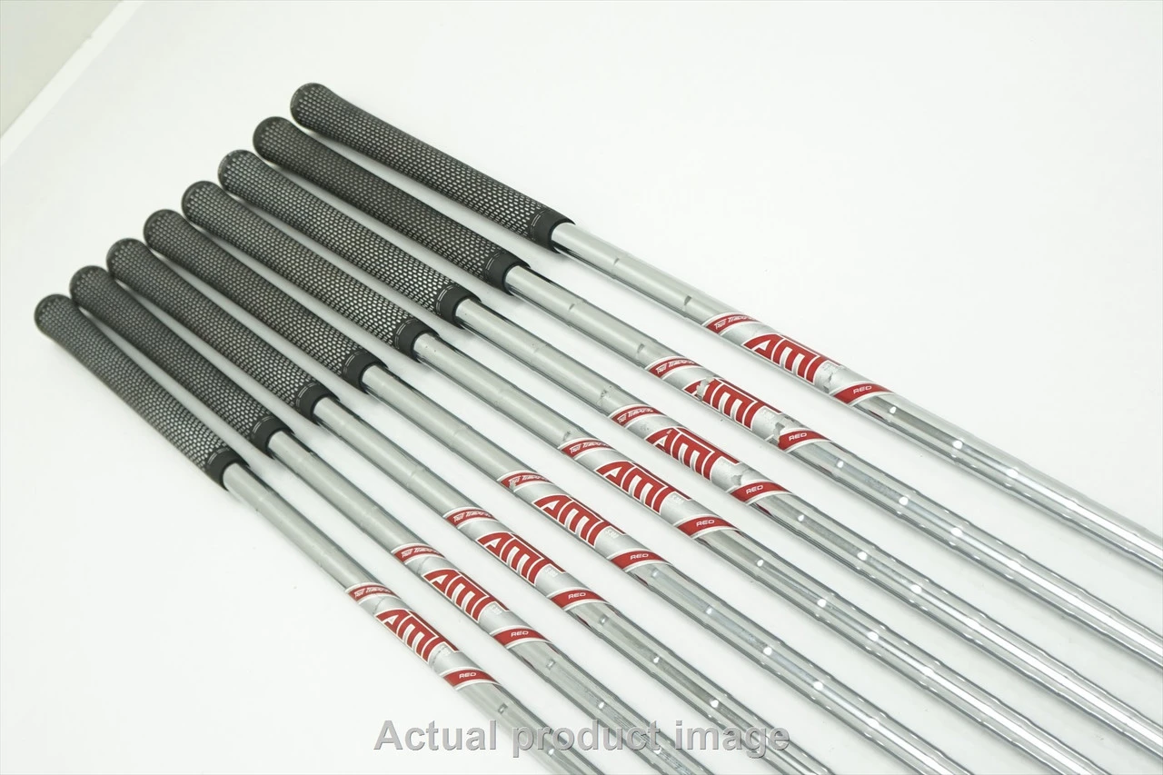 Titleist T300 Iron Set 4-Pw, 48 Stiff Flex Amt Red Steel 1042696 Good 4 Titleist T300 Iron Set 4-Pw, 48 Stiff Flex Amt Red Steel 1042696 Good - Image 2