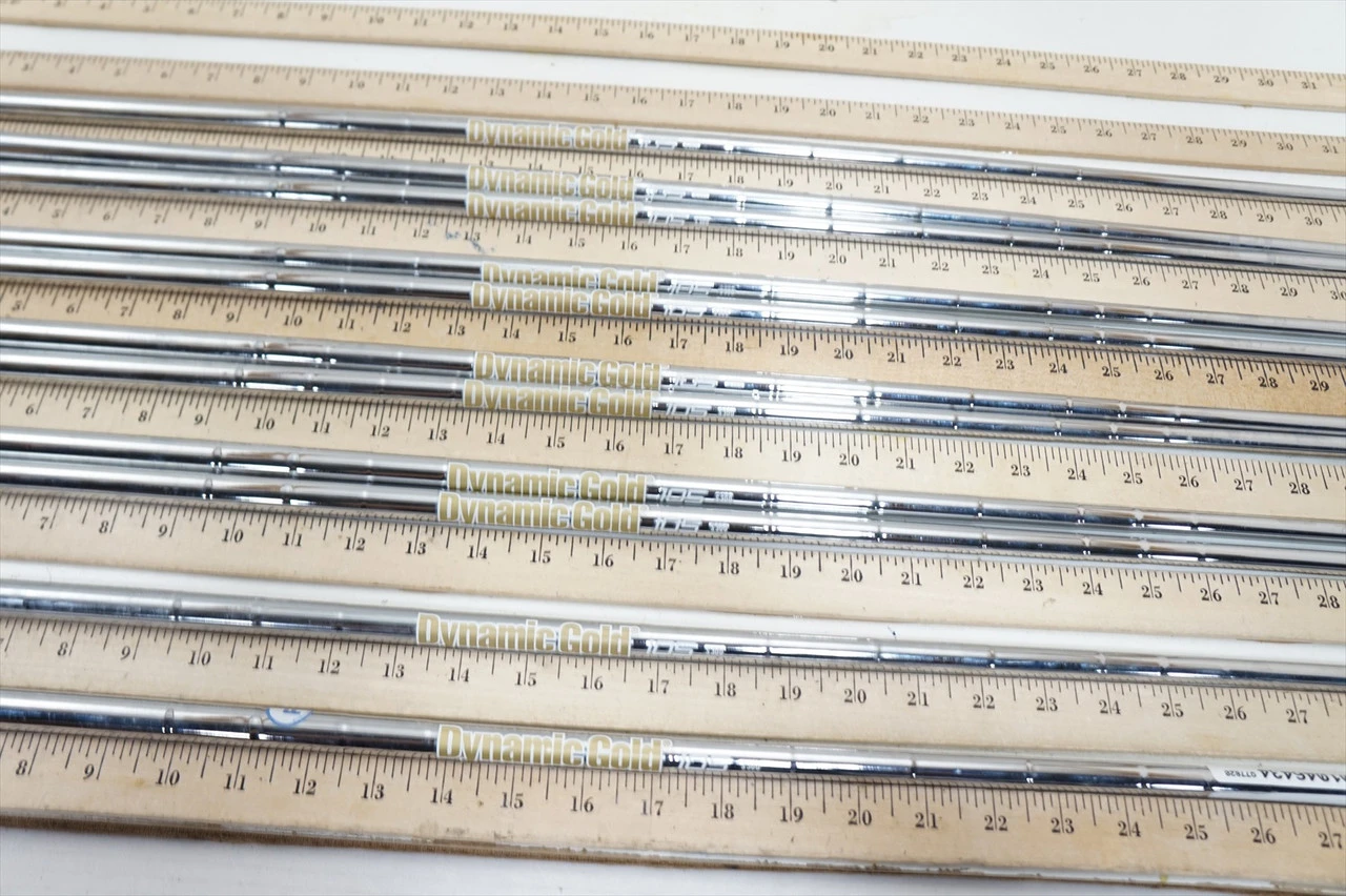 True Temper Dynalite Gold 105 S300 S 33.5"-36" 11pc Iron Shaft Set .355 1046434 3 True Temper Dynalite Gold 105 S300 S 33.5"-36" 11pc Iron Shaft Set .355 1046434