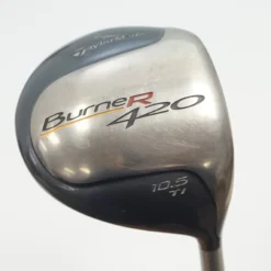 Taylormade Burner 420 10.5° Driver Stiff Flex Stock Shaft 1048026 Good