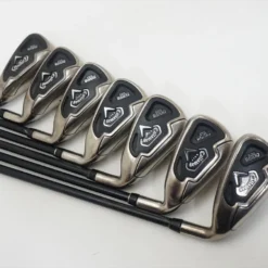 Callaway Fusion Wide Sole Iron Set 4-Pw Stiff Flex Graphite 1053391 Good -taylormade shop 01053391 4 49619.1674747031