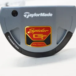 Taylormade Spider Gt Rollback Silver Single Bend 35" Putter Mint Left Hand Lh W/ HC