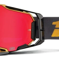 100% Armega Goggles - HiPER Mirrored Lens -taylormade shop 100 armega goggle falcon hiper lens falcon5 mirror red