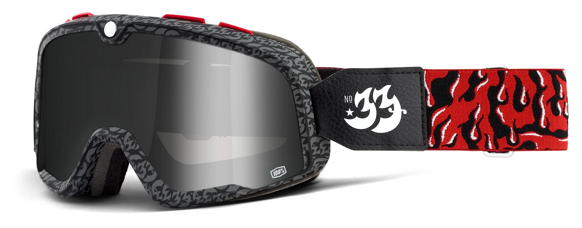 100% Barstow House Industries Goggles - Mirrored Lens 3 100% Barstow House Industries Goggles - Mirrored Lens