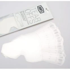 100% Goggle Tear-Offs For Accuri / Racecraft / Strata Goggles