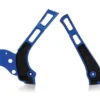 Acerbis X-Grip Frame Guards Yamaha YZ125 / YZ250 / X 2005-2022 Blue/Black [Open Box] -taylormade shop acerbis x grip frame guards yamaha yz125 yz250 x20052022 blue black open box blue black