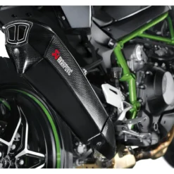Akrapovic Slip-On Exhaust Kawasaki H2 2015-2021 -taylormade shop akrapovic slip on exhaust kawasaki h220152019 3