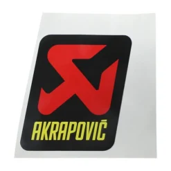 Akrapovic Racing Muffler Sticker -taylormade shop akrapovic sticker65 x85