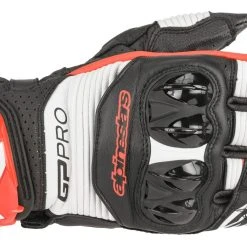 Alpinestars GP Pro R3 Gloves -taylormade shop alpinestars gp pro r3 gloves black white bright red