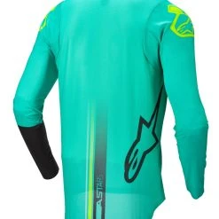 Alpinestars Supertech Blaze Jersey -taylormade shop alpinestars supertech blaze jersey teal black yellow 3