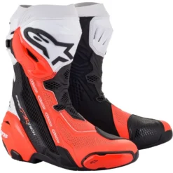 Alpinestars Supertech R Vented Boots -taylormade shop alpinestars supertech r vented black white red scaled
