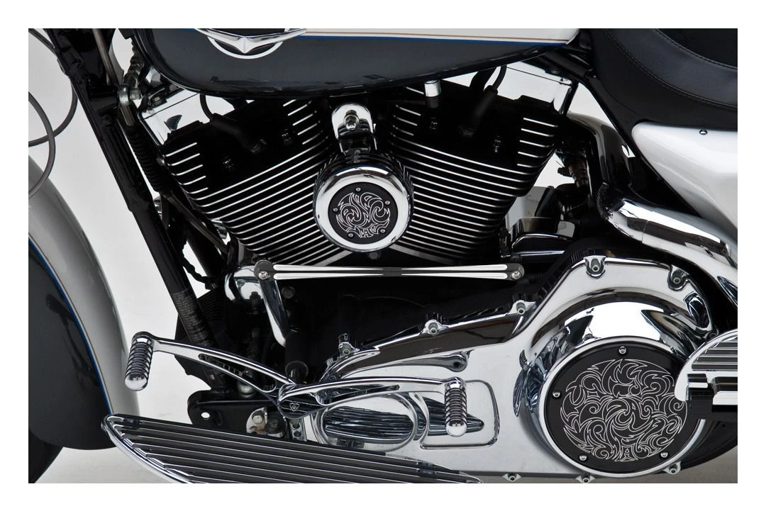 Arlen Ness Deep Cut Round Shifter Rod For Harley Touring / Softail 1984-2023 - Image 2