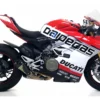 Arrow Exhaust Arrow Works Slip-On Exhaust Ducati Panigale V4 / S 2018-2019 -taylormade shop arrow ducati panigale v420182019 steel link pipe with racing works silencers lf rh with carby end cap for original collectors