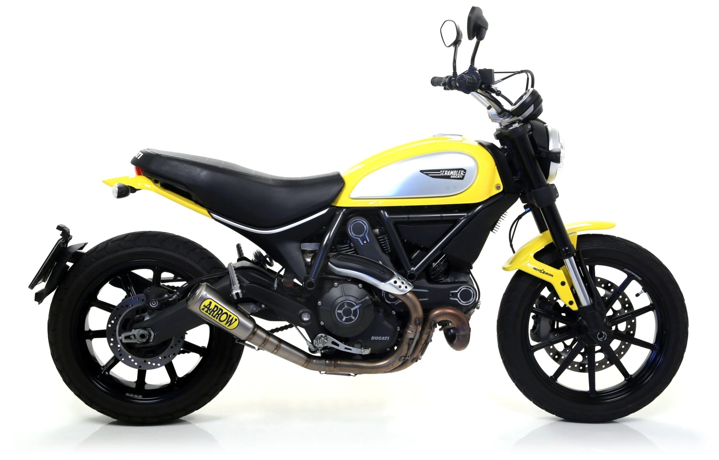 Arrow Exhaust Arrow Pro-Race Slip-On Exhaust Ducati Scrambler 3 Arrow Exhaust Arrow Pro-Race Slip-On Exhaust Ducati Scrambler