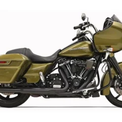 Bassani Exhaust Bassani 4" Megaphone Slip-On Mufflers For Harley Touring 2017-2023