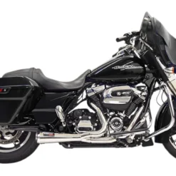 Bassani Exhaust Bassani Road Rage 2-Into-1 Shorty Exhaust For Harley Touring 2017-2023 -taylormade shop bassani road rage2 into1 exhaust for harley touring20172020 chrome 2