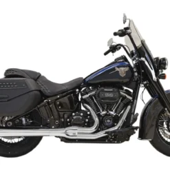 Bassani Exhaust Bassani Road Rage 2-Into-1 Long Exhaust For Harley Softail 2018-2023 -taylormade shop bassani road rage2 into1 long exhaust for harley softail2018 1