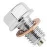 BikeMaster Magnetic Oil Drain Plugs -taylormade shop bike master magnetic oil drain plugs