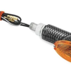 BikeMaster Mini-Stalk Turn Signals -taylormade shop bike master mini stalk turn signals carbon amber