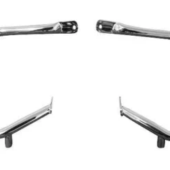 Biker's Choice 1-1/4" Oversize Rear Saddlebag Guards For Harley Touring 1997-2013 -taylormade shop bikers choice rear saddlebag guards for harley touring19972013 1