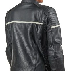 BILT Alder 2 Women's Leather Jacket -taylormade shop bilt alder2 womens leather jacket black cream 15