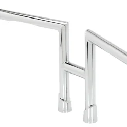 Biltwell Parts Biltwell H-2 1" Handlebars -taylormade shop biltwell handlebar h2 chrome 1