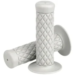 Biltwell Parts Biltwell Thruster 1" TPV Grips -taylormade shop biltwell thruster1 grips white 1