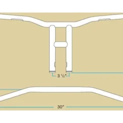 Biltwell Parts Biltwell Tyson XL 1 1/8" Handlebars -taylormade shop biltwell tyson xl114 handlebars 15