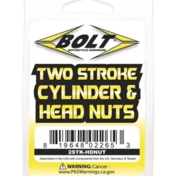 Bolt Hardware 2 Stroke Cylinder & Head Nut Kit