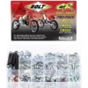 Bolt Hardware Steel Frame Pro Pack Honda 125cc-500cc 1985-2001 -taylormade shop bolt hardware honda steel frame fastener pro pack