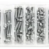 Bolt Hardware M6 Euro Torx Flange Bolt Assortment 100 Piece Kit -taylormade shop bolt hardware m6 euro torx flange bolt assortment100 piece kit