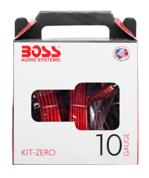 Boss Audio Systems 10-Gauge Amplifier Installation Kit 4 Boss Audio Systems 10-Gauge Amplifier Installation Kit - Image 2