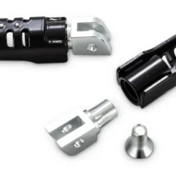 Burly Brand Razorback Passenger Foot Pegs For Harley Softail 2018-2023 -taylormade shop burly brand passenger pegs for triumph bonneville20002020 9