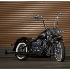 Burly Brand Burly Handlebar Cable Installation Kit For Harley Sportster 2007-2013 Black Vinyl / Clubman Bars [Open Box]