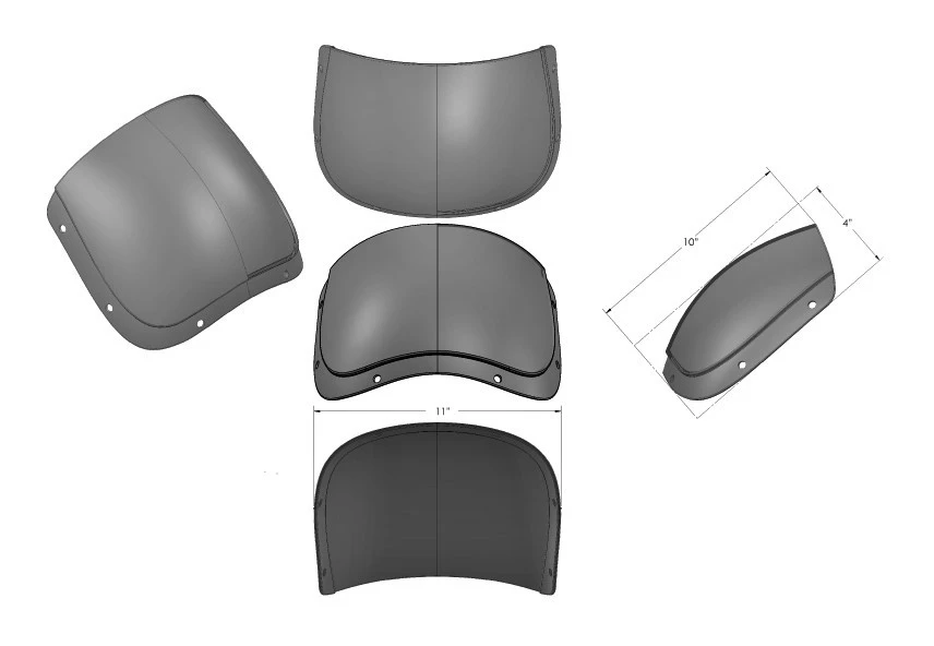 Burly Brand Burly Outlaw Bikini Fairing 7 Burly Brand Burly Outlaw Bikini Fairing - Image 5