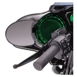 Ciro Front Speaker Accents For Harley Touring 2014-2023 -taylormade shop ciro front speaker accents for harley touring20142021 black 1