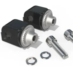 Ciro Passenger Foot Rest Adapters For Harley Softail 2018-2023 -taylormade shop ciro passenger footrest adapters for harley softail20182021 1