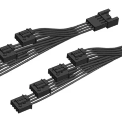 Ciro Rear End 4 Pin Lighting Y Splitter For Harley Davidson 2014-2021