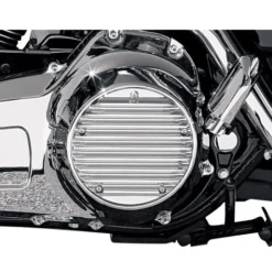 Covingtons Finned Derby Cover For Harley Big Twin 1999-2018 -taylormade shop covingtons finned derby cover for harley twin cam19992016 chrome 1