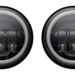 Custom Dynamics 4.5" Halo Passing Lamp For Harley Touring / Softail 2005-2023